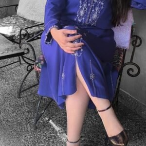 Très belle jellaba marocaine traditionnelle fait main handmade