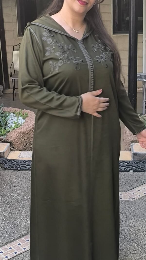 Jellaba marocaine traditionnelle fait main – Image 11