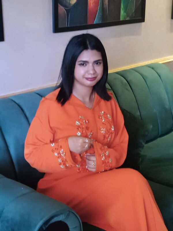 Jellaba marocaine traditionnelle fait main – Image 2