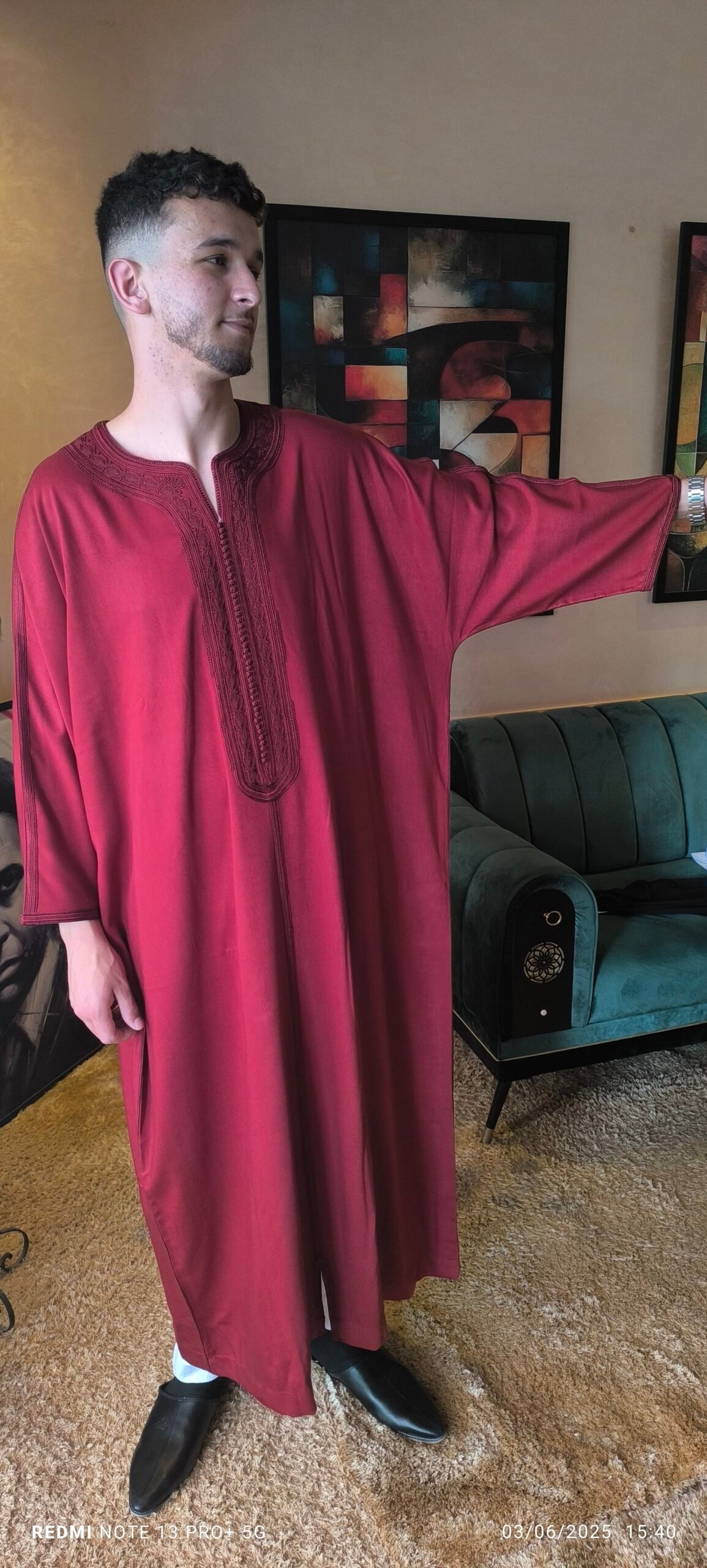 Très belle foukia traditionnel marocain handmade – Image 2