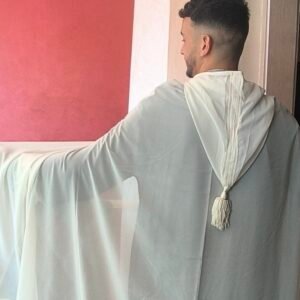 Cappe marocaine traditionnelle fait main handmade