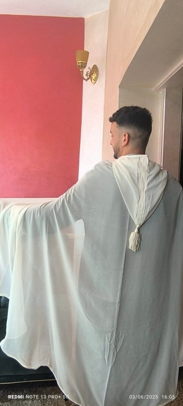 Cappe marocaine traditionnelle fait main handmade