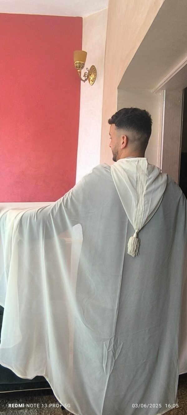 Cappe marocaine traditionnelle fait main handmade – Image 2