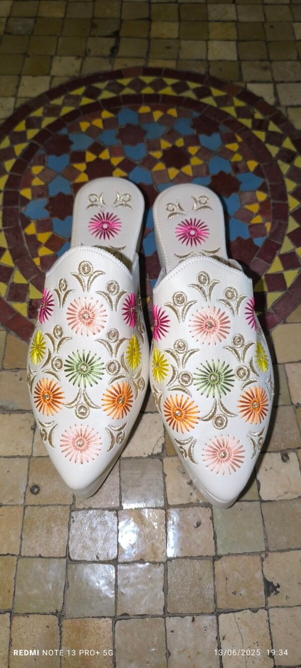 Babouches traditionnels marocains haut – Image 8
