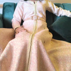 caftan brocard marocain