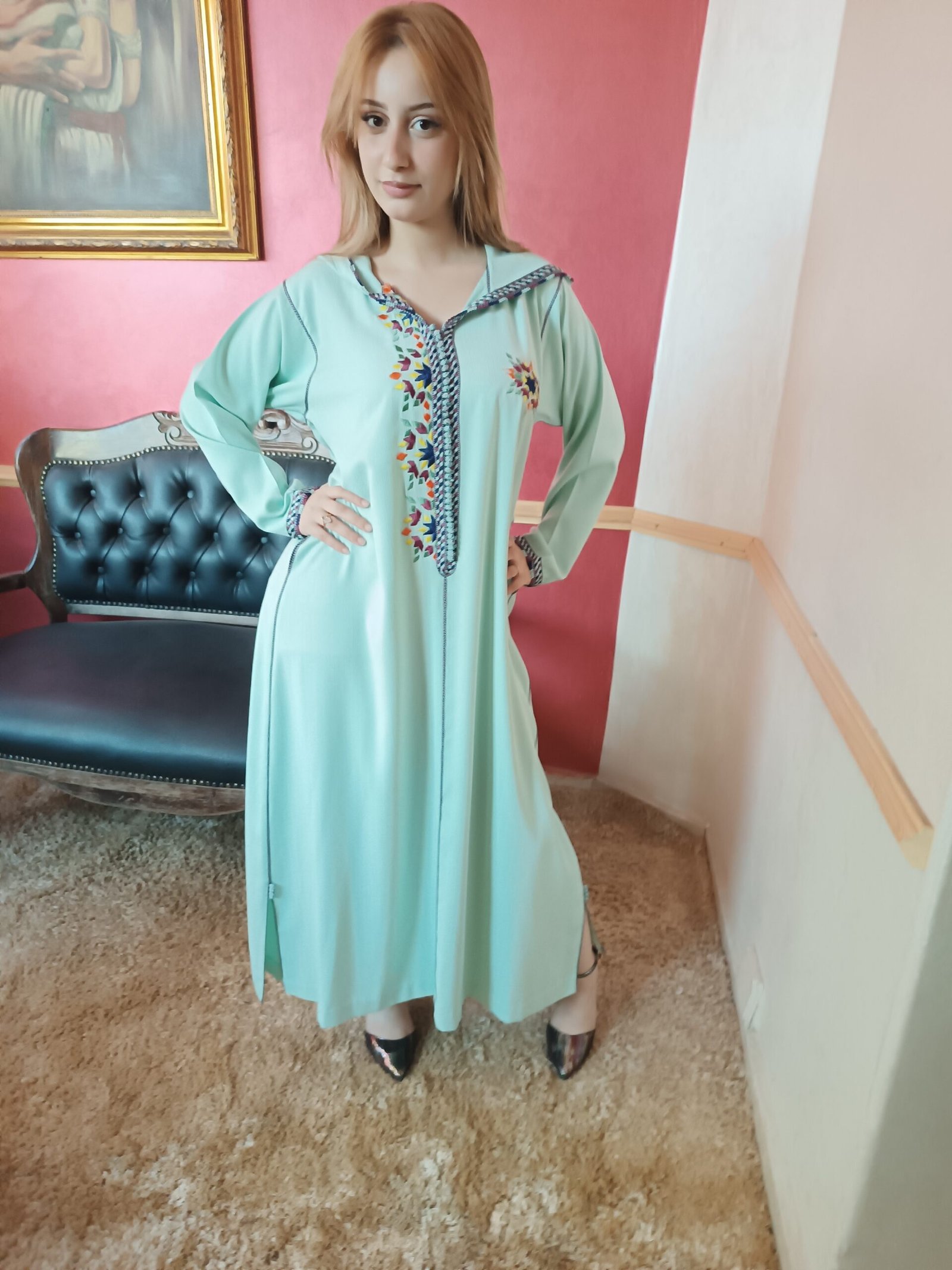 Très belle jellaba marocaine traditionnelle – Image 7