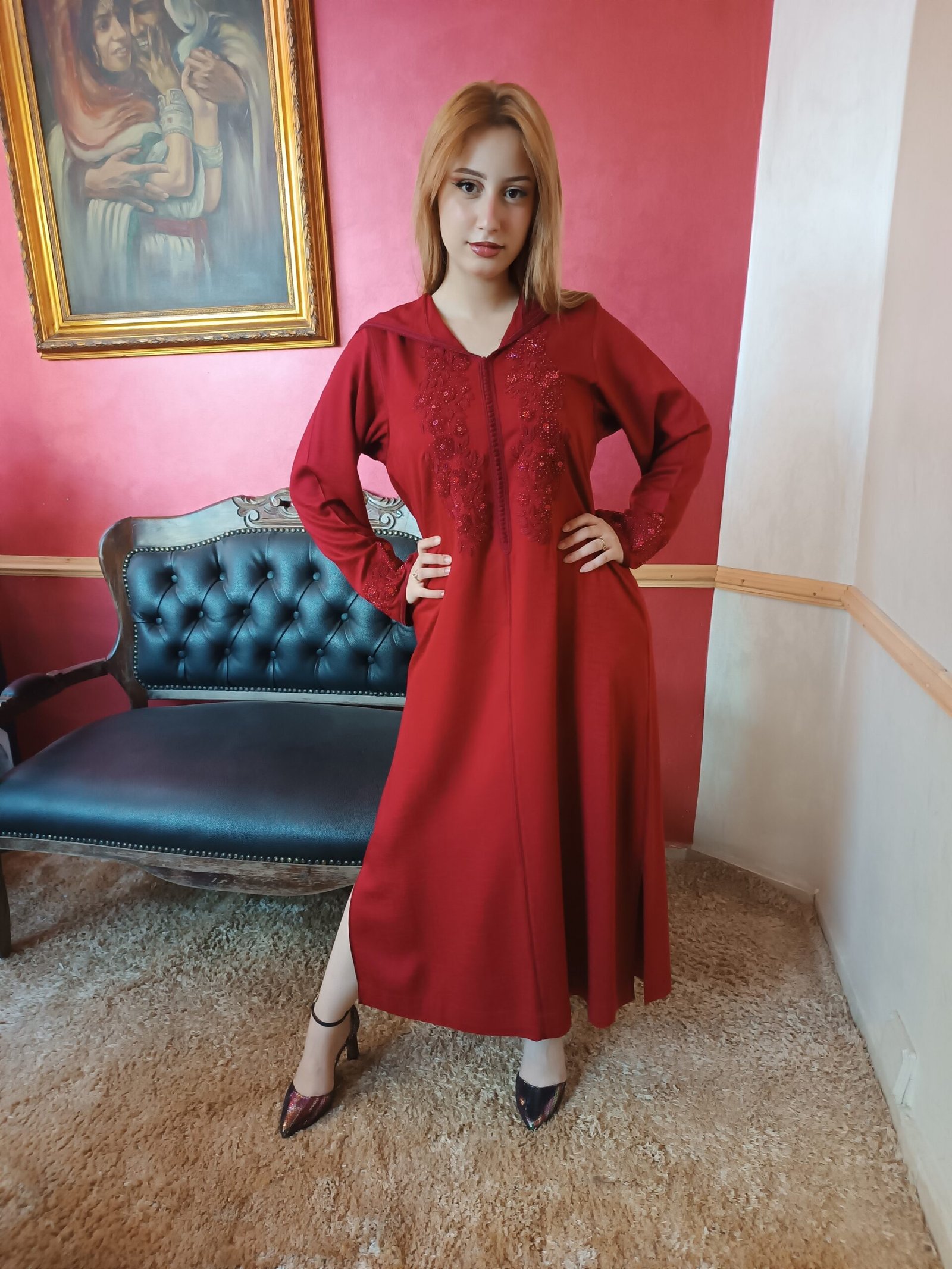 Très belle jellaba marocaine