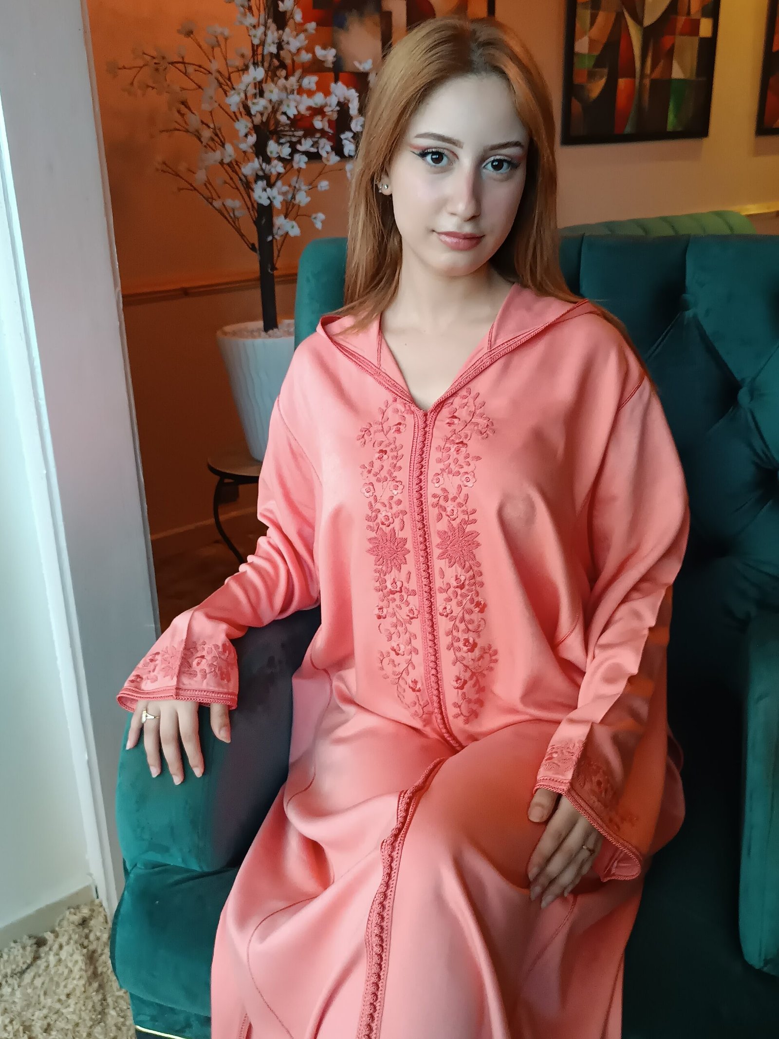 Très belle jellaba marocaine traditionnelle – Image 8