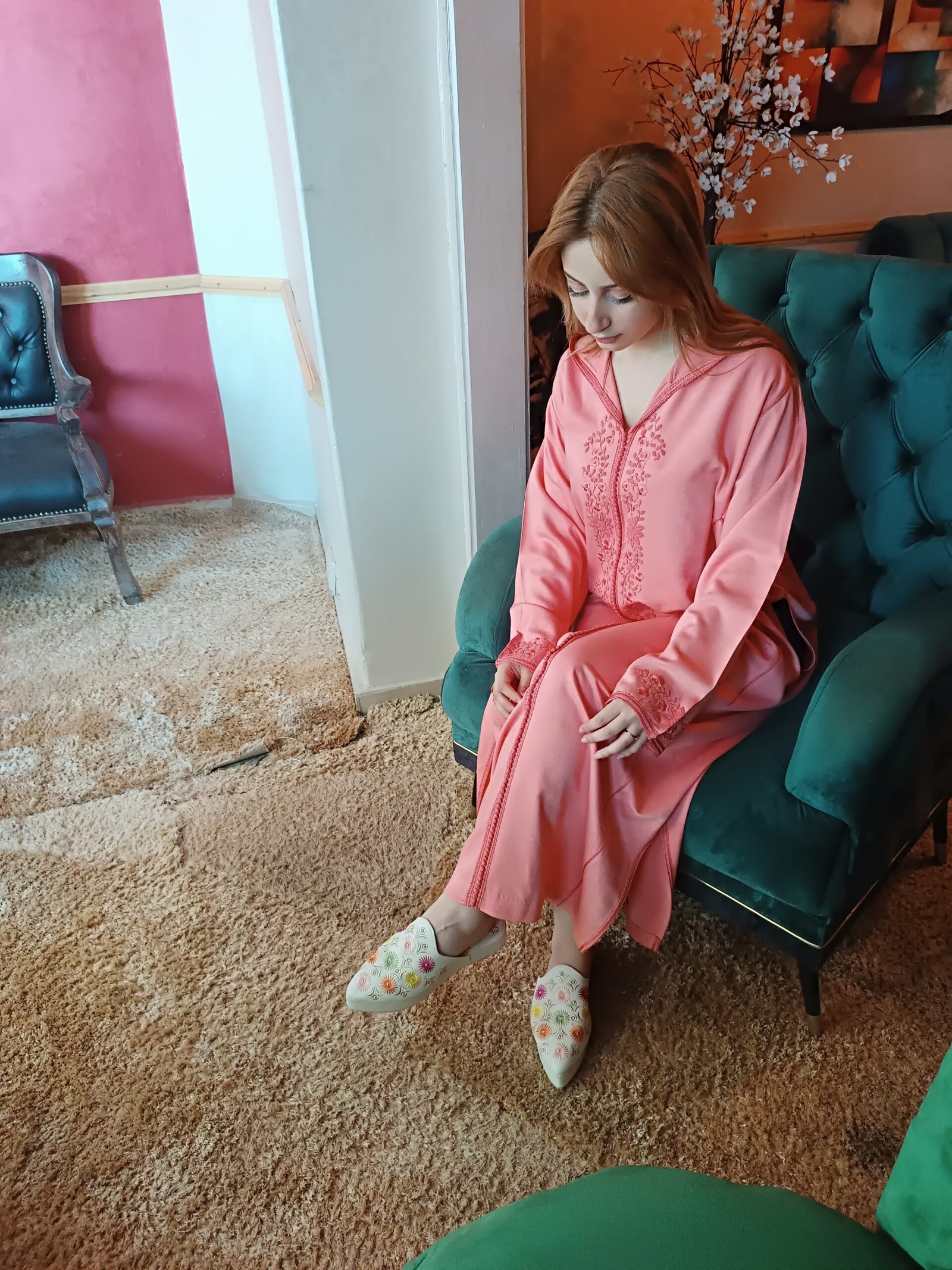 Très belle jellaba marocaine traditionnelle – Image 7