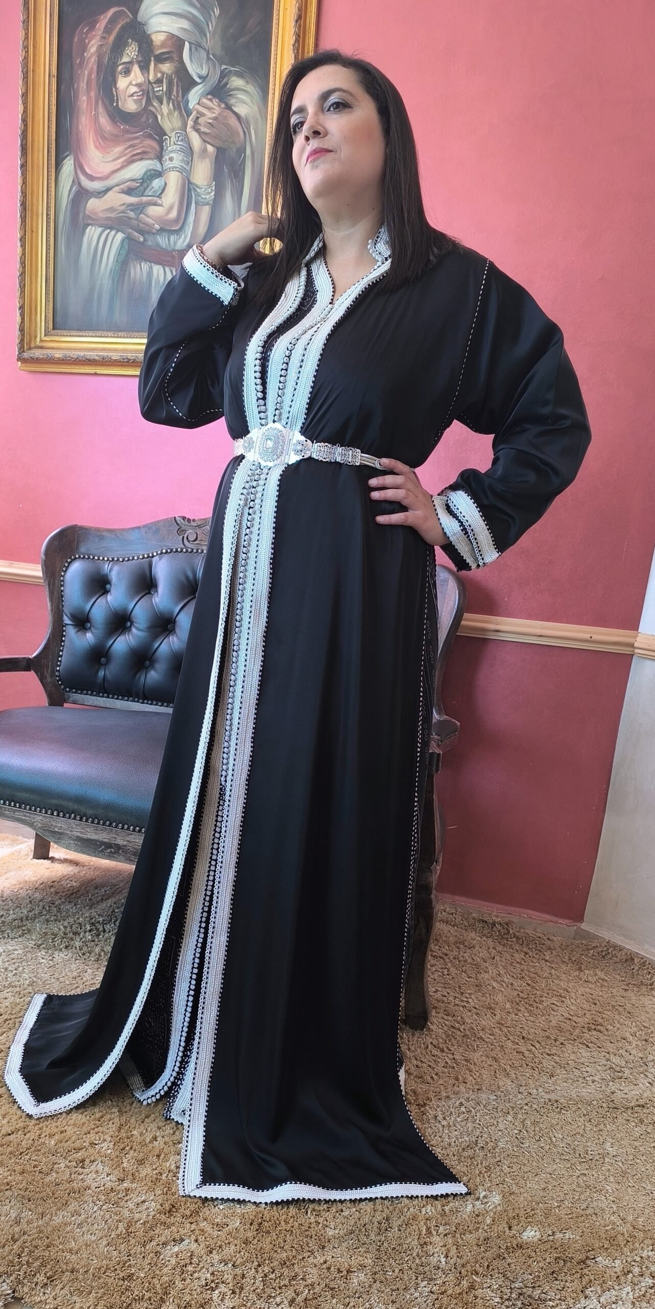 Très beau caftan marocain handmade – Image 9