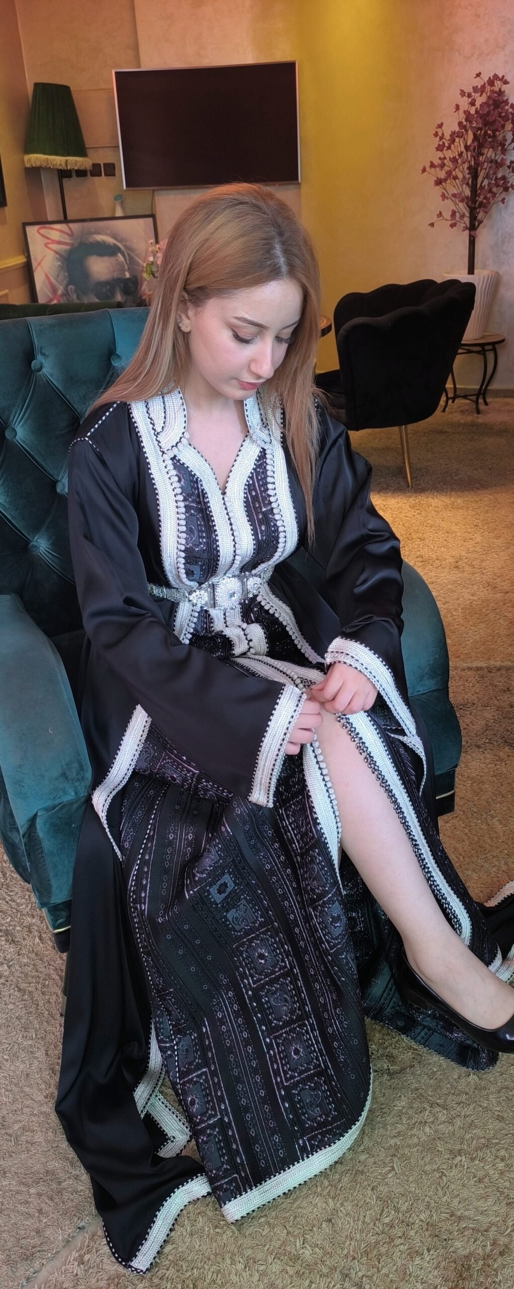 Très beau caftan marocain handmade – Image 7