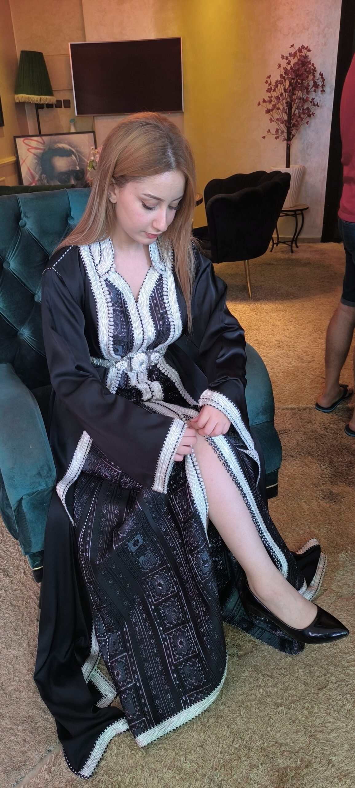 Très beau caftan marocain handmade – Image 8