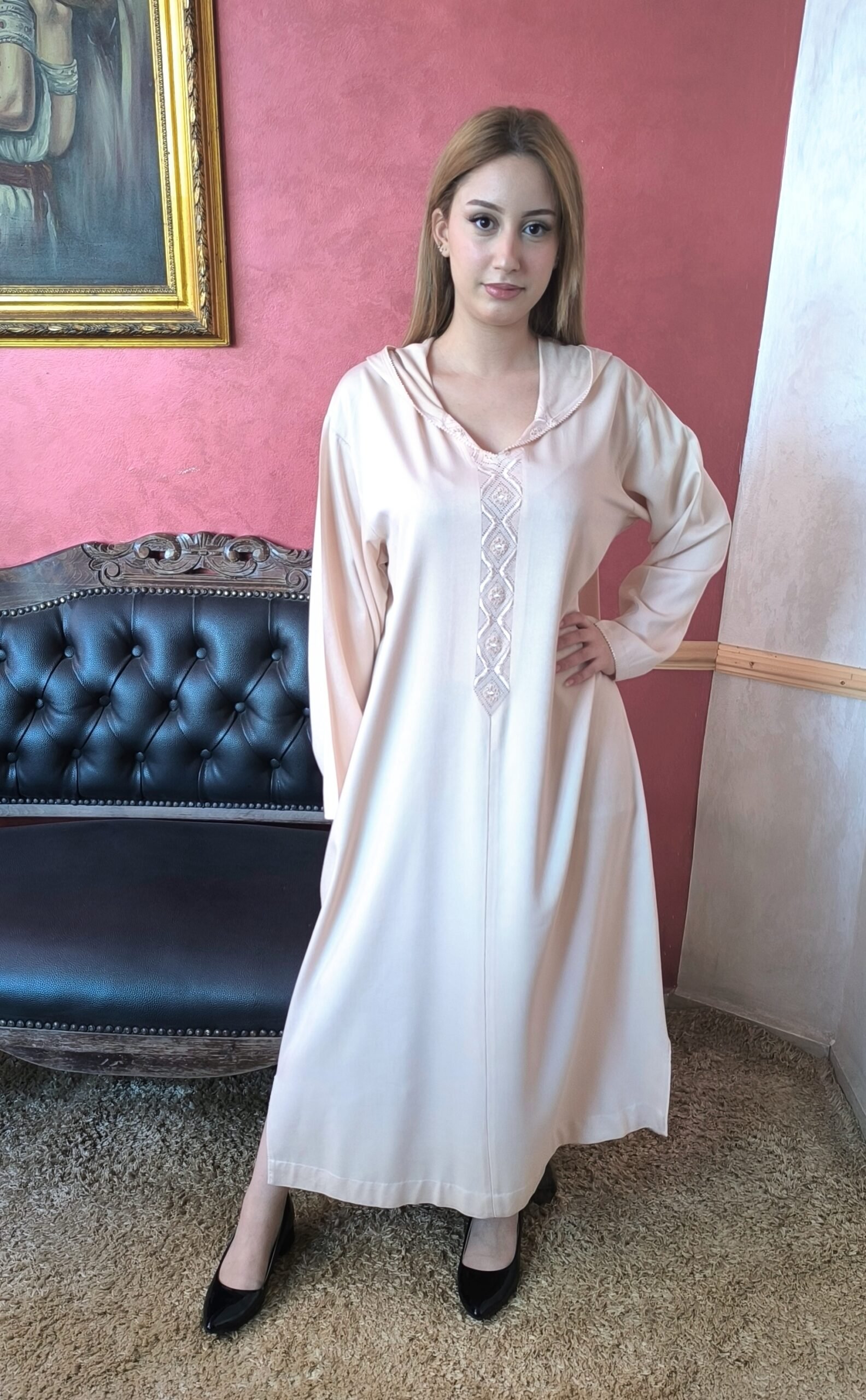 Très belle jellaba marocaine traditionnelle – Image 4