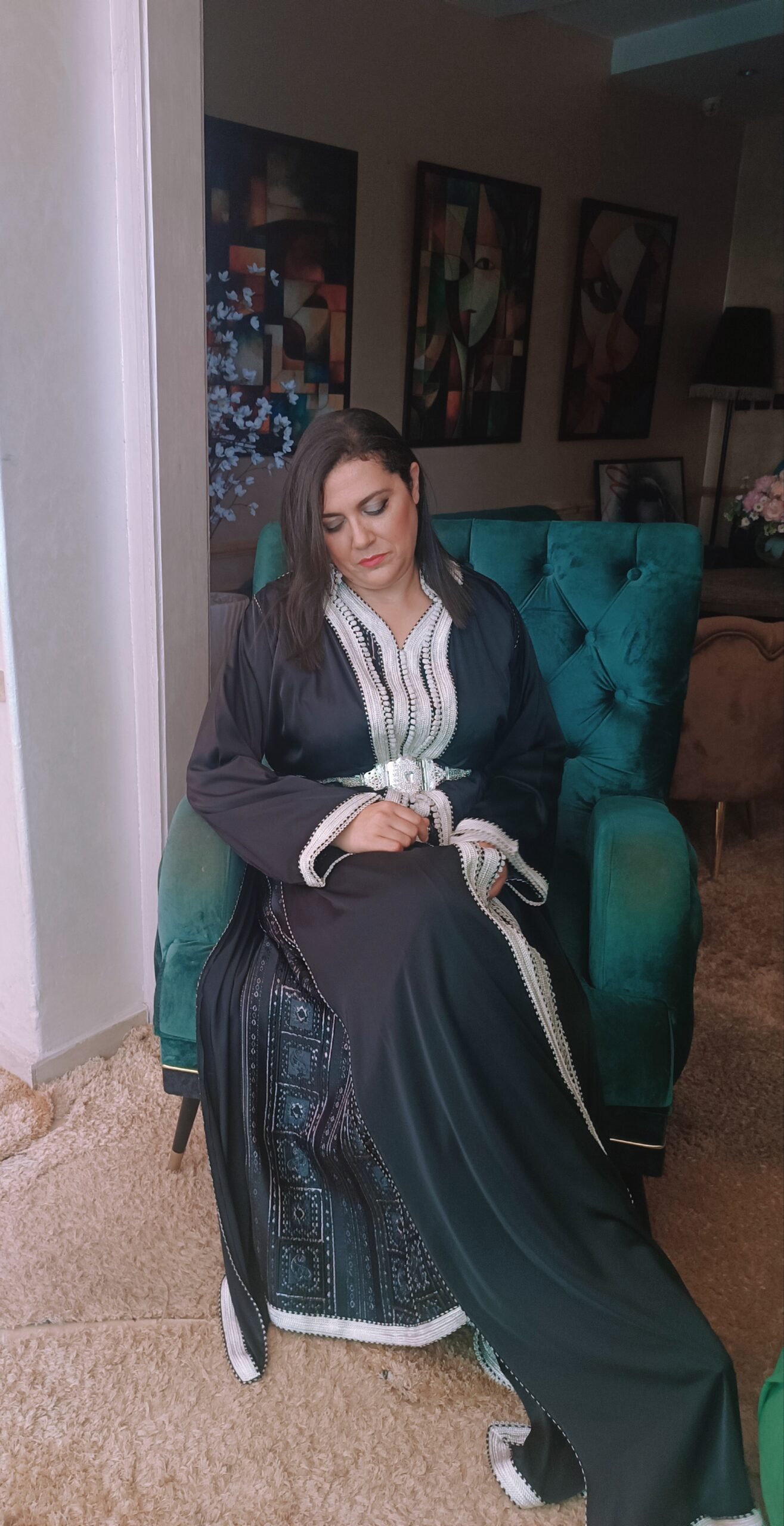 Très beau caftan marocain handmade – Image 5